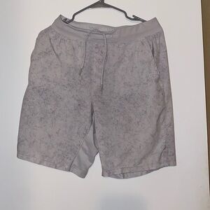 Silver lululemon shorts